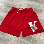 Fashion trend street bouquet shorts