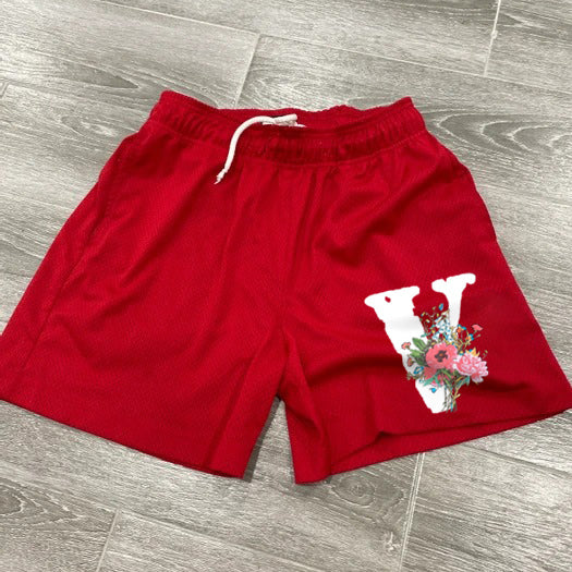 Fashion trend street bouquet shorts