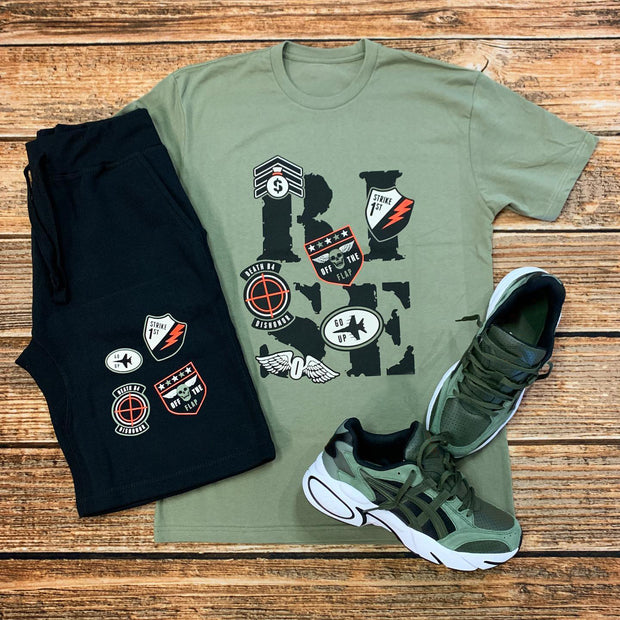 Personalized print fashion suit