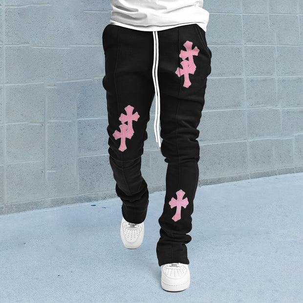 Faith Vintage Print Fashion Slim Pants