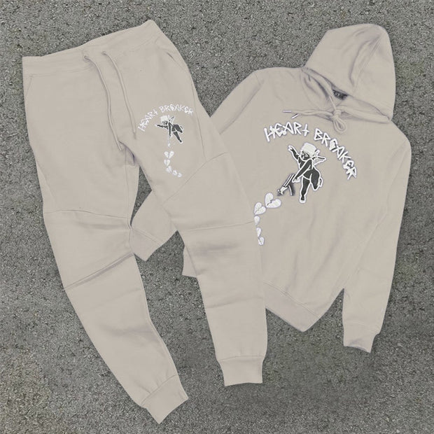 Angel heart breaker casual street sports home set