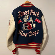 Casual Shar Pei Rugby Baseball Jacket