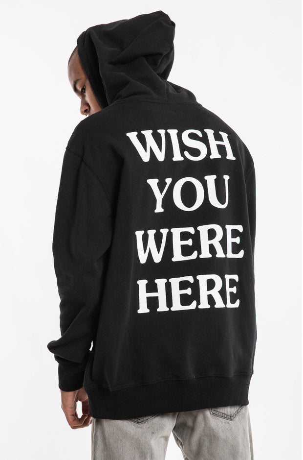 Fashion casual all-match letter printed hooded sweater