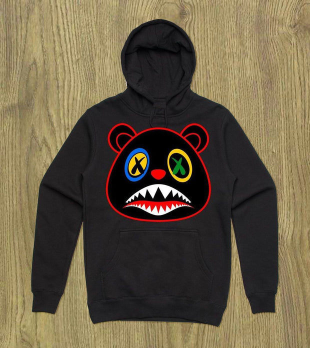 Cute bear hooded sweater top