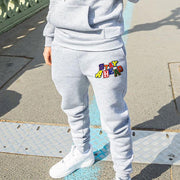 Hiphop Street Drip Tracksuit Gray