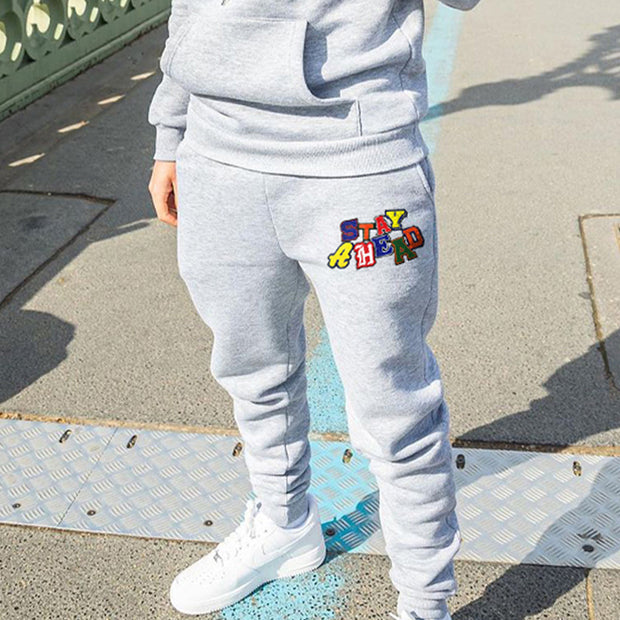 Hiphop Street Drip Tracksuit Gray