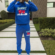 Rabbit casual street home sports suit