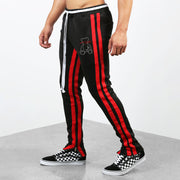 Bear Graphic Sports Street Zip Trousers