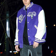 Casual Butterfly Skull Rugby Baseball Jacket