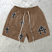 Fashion Retro Tide Brand Cross Street Shorts