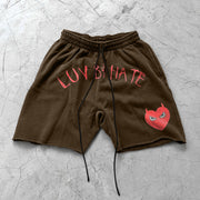 Retro fashion personality casual loose shorts