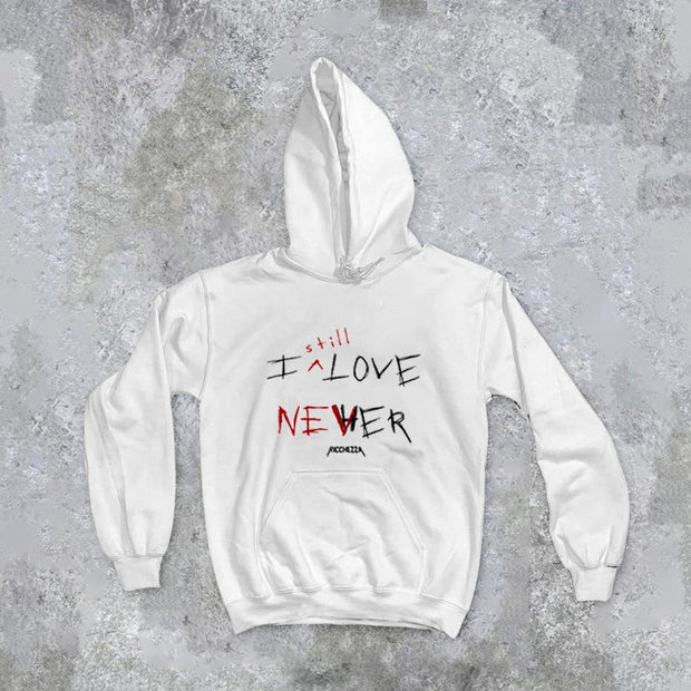 Personalized fashion long sleeve print hoodie