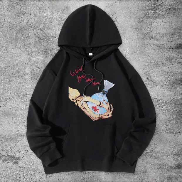 Halloween gift little goldfish hoodie