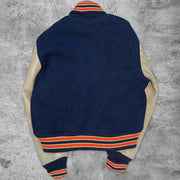 Casual retro rugby baseball jacket