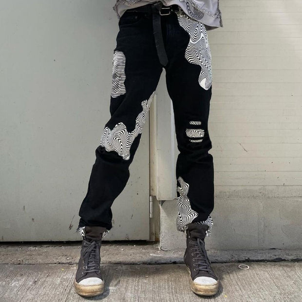 Personalized vertigo trousers