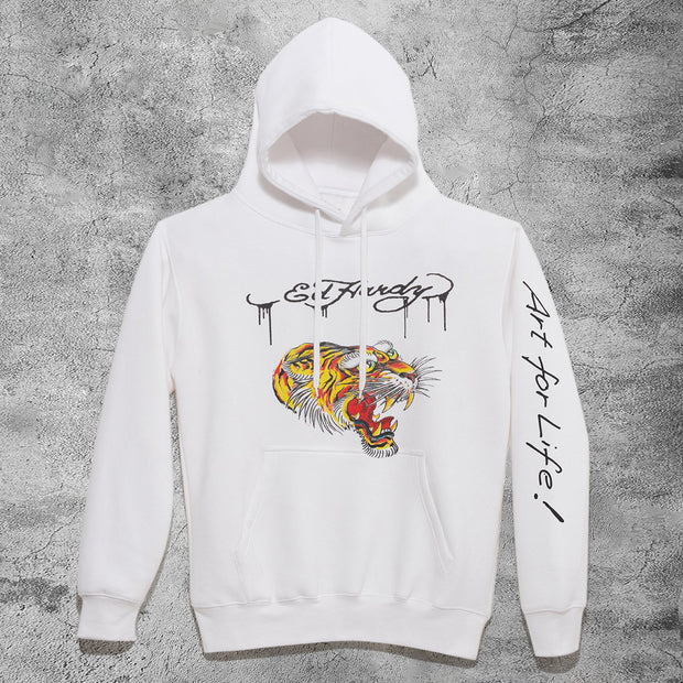 Casual bengal tiger hoodie