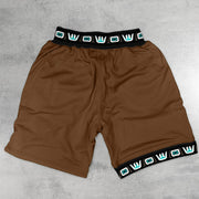 Grizzly Design Print Sports Sports Retro Shorts