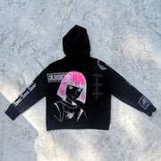 Casual mask ghost hoodie