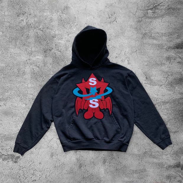 Casual little devil hoodie