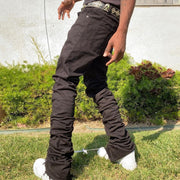 Personalized retro men's street style trousers