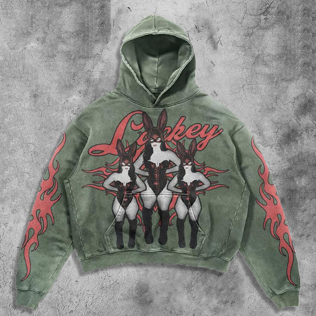 Rabbit Lady Street Hoodie