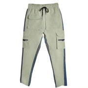 Casual street stitching sports home reflective pants