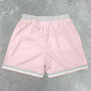 cartoon comic art print mesh shorts