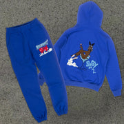 Rabbit casual street home sports suit