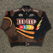 Retro coffee color hip-hop fashion jacket