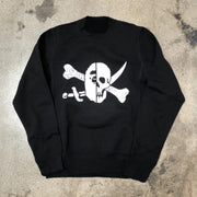 Casual personality skull fashion street crew neck sweatshirt