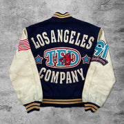 Casual spitfire rugby baseball jacket