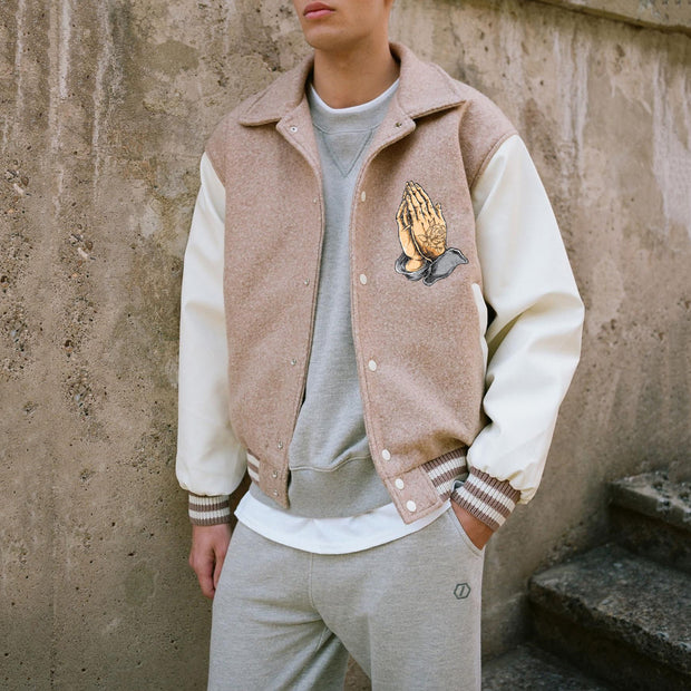 Trend retro fashion street baseball uniform jacket