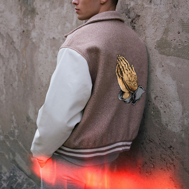 Trend retro fashion street baseball uniform jacket