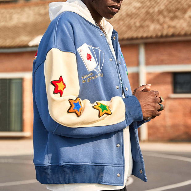 Lucky las vegas casual street baseball uniform
