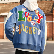 Lucky las vegas casual street baseball uniform