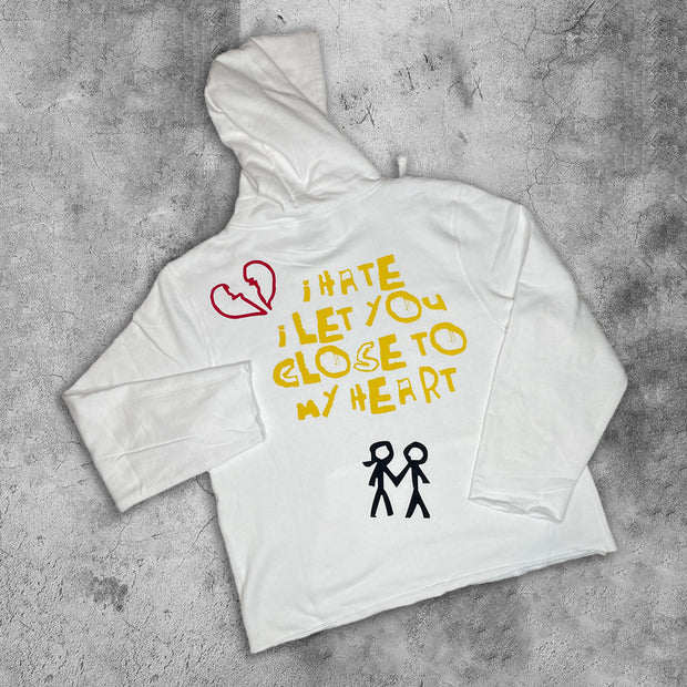 Love Is Poison Graphic Hoodie