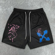 Personality Tide Brand Print Casual Sports Shorts