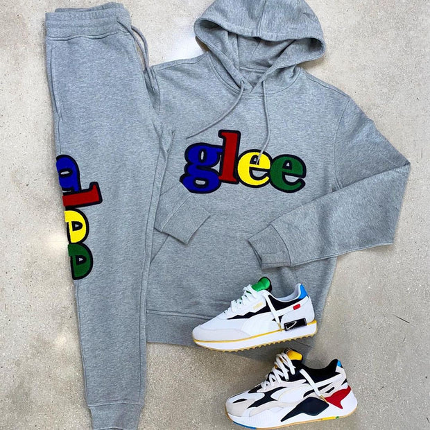 Fashion casual printed long-sleeved sweatshirt suit