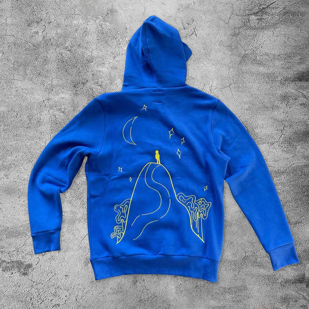 See all the mountains small hoodie