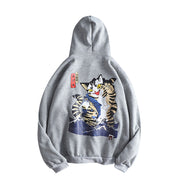 Loose student hooded hip-hop Harajuku style Korean trendy sweatshirt