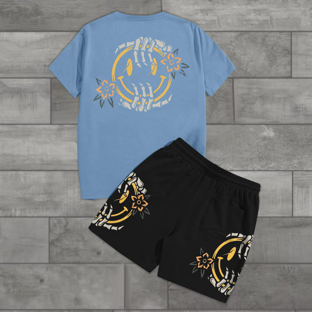 Smiley casual street vacation set