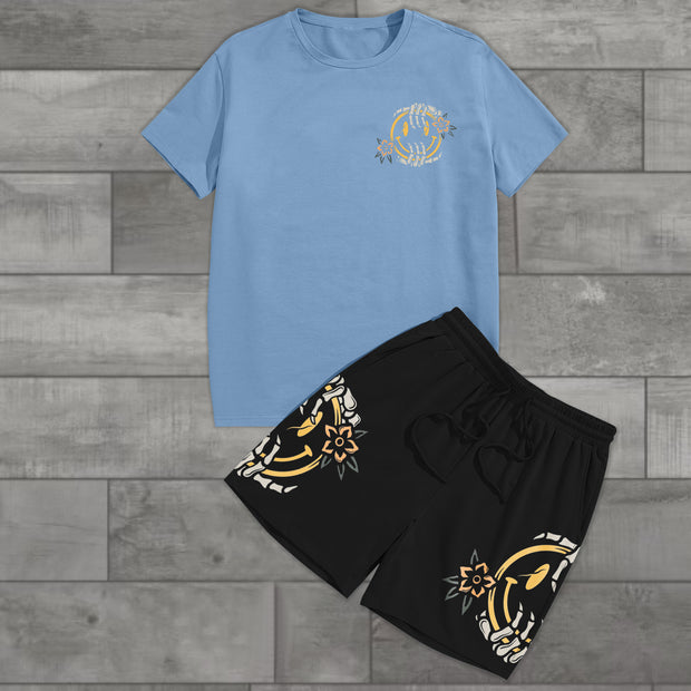 Smiley casual street vacation set