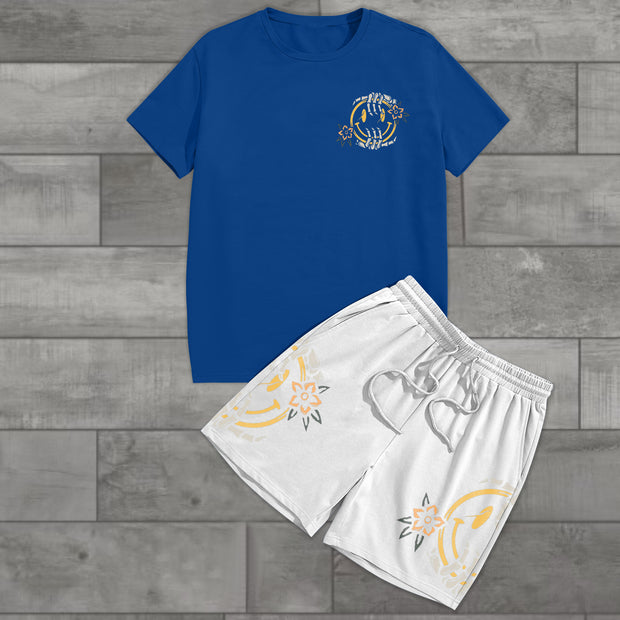 Smiley casual street vacation set