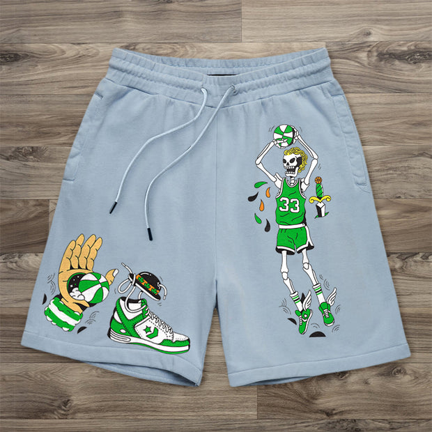 Fashion Sports cartoon sport street shorts