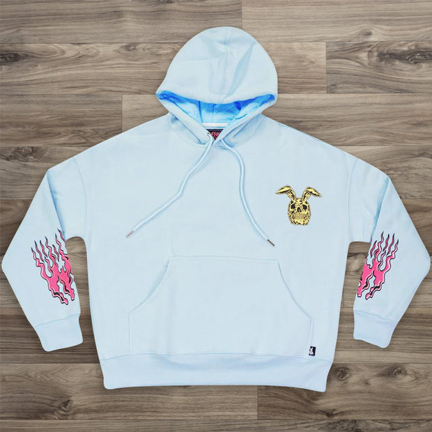 Skull bunny casual hoodie