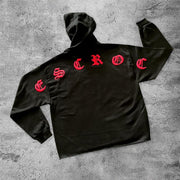 Cross redemption casual street hoodie