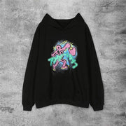 Retro funny villain hoodie