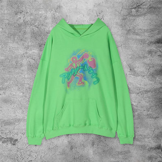 Retro funny villain hoodie