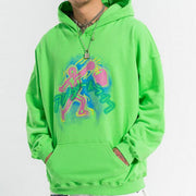 Retro funny villain hoodie