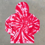 Rockstar Skull Tie Dye Print Hoodie